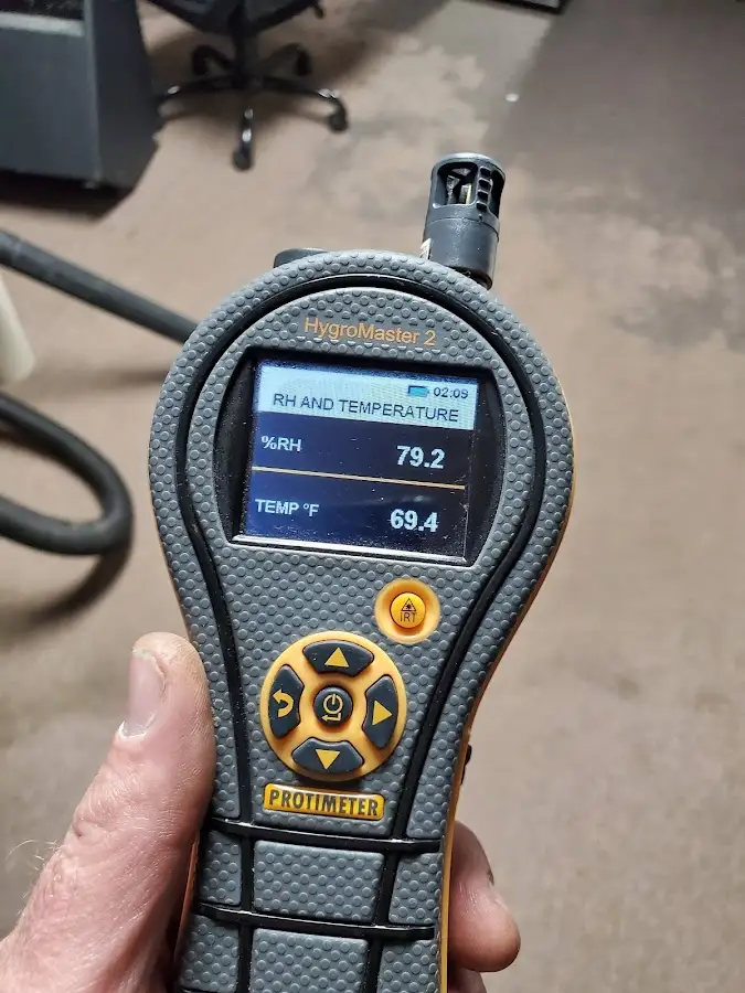 Moisture meter humidity assessment for Fire & Smoke Damage Restoration in Kodiak